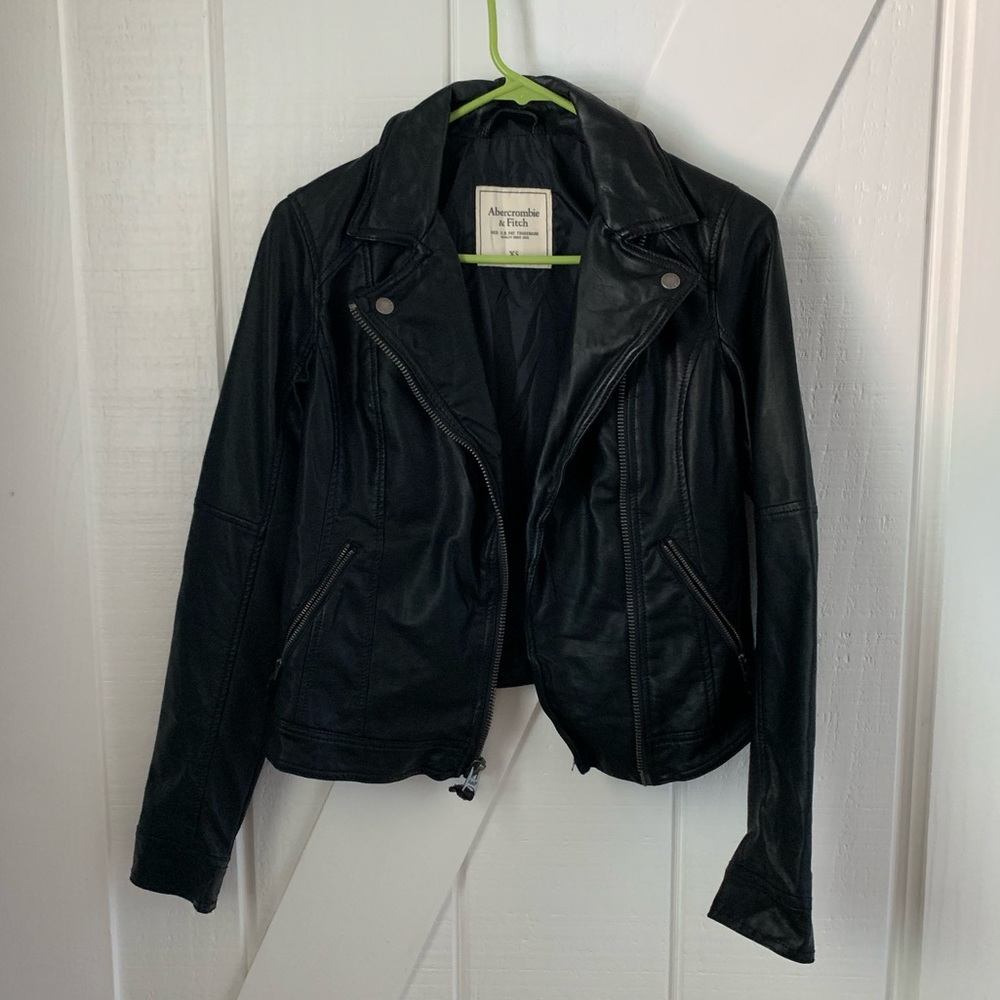 A&F Leather Jacket